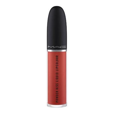 M.A.C Powder Kiss Liquid - Devoted To Chili 5 ml - Lipsticks