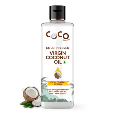 Coco Crush Cold Pressed Virgin Coconut Oil 50 ml - Hair Oils