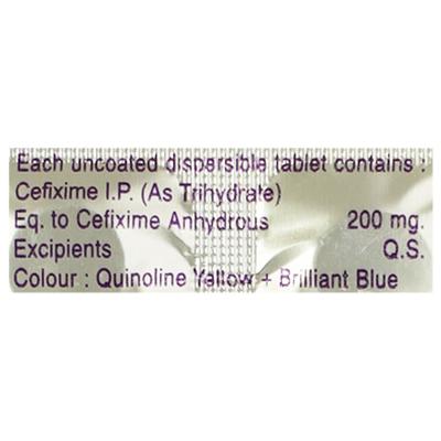 ALMOCEF 200mg Tablet 10's - Bacterial Infections-Cep
