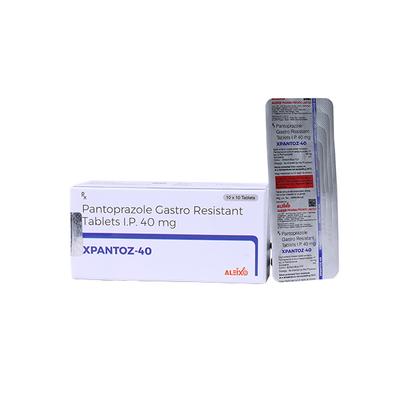 XPANTOZ 40 Tablet 10's - Ulcer/Reflux/Flatulence-Aaa