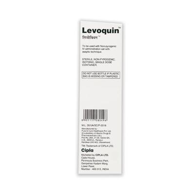 Levoquin Infusion 100ml - Bacterial Infections-Qui
