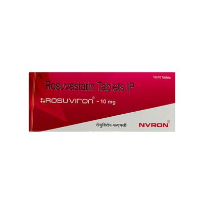 ROSUVIRON 10mg Tablet 10's - High Cholesterol-Dys