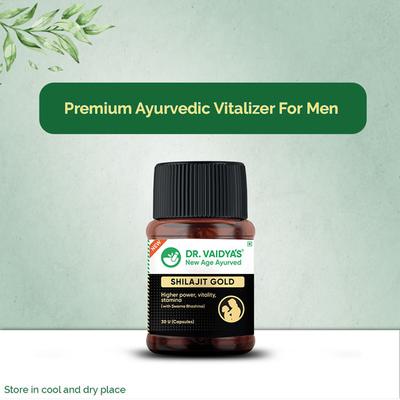 Dr.Vaidya's Shilajit Gold Capsule 30's - Pure Herbs