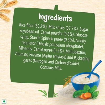 Nestle Cerelac Stage 2 (8 Months+) Powder 300 gm - Rice Vegetables (Refill Pack) - Baby And Infant Supplements