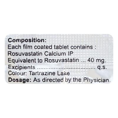 Ibstatin 40mg Tablet 10'S - High Cholesterol-Dys