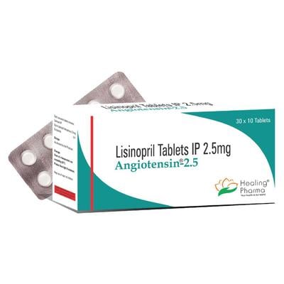 ANGIOTENSIN 2.5 Tablet 10's - Hypertension-ACE