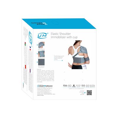 UM Elastic Shoulder Immobilizer with Cup (C06) (L) - Neck/Shoulder Supports