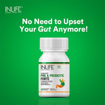 INLIFE Probiotics Forte Capsules 60's - Digestive Health