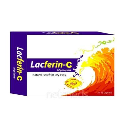 Shrey's Lacferin-C Softgel Capsule (Pack of 2 x 15's) - Eyecare Lenses