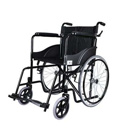 Med-e Move Basic Wheelchair Powder Coated - Black - Wheelchairs & Walking Sticks