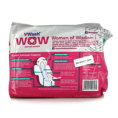 VWash WOW Maxi Sanitary Pad (XL) 5s - Sanitary Napkins
