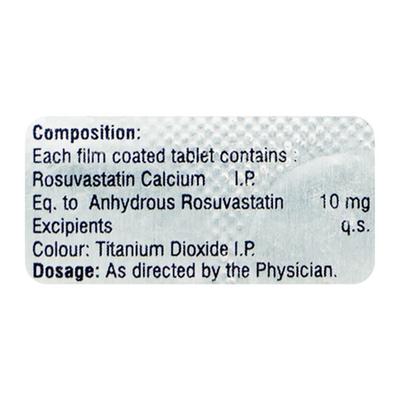 VITASTAT 10mg Tablet 10's - High Cholesterol-Dys