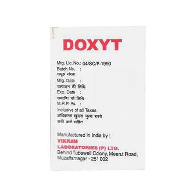 DOXYT Tablet 8's - Bacterial Infections-Tet