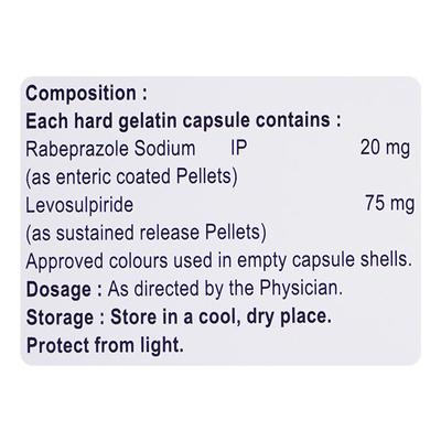 RABICER LSR Capsule 10's - Ulcer/Reflux/Flatulence-Aaa