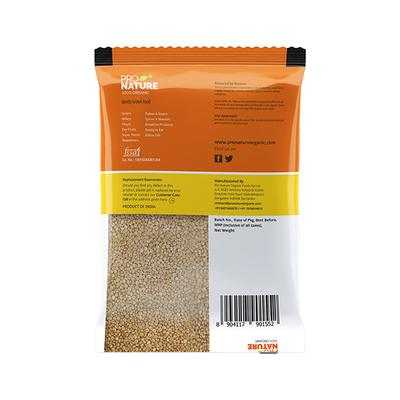 Pro Nature Organic Quinoa Seeds 500 gm - Nutritional Bars