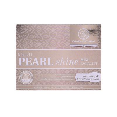 Khadi Natural Mini Facial Kit - Pearl Shine - Facial Kits