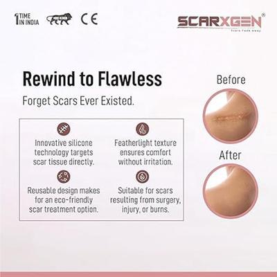 Scarxgen Silicone Gel Sheet (15 cm X 15 cm) 1's - Bandages