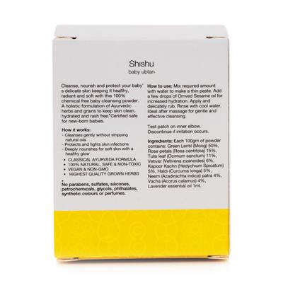 Omved Shishu Baby Ubtan Ayurvedic Bath Powder 100 gm - Personal Care (Ayush)