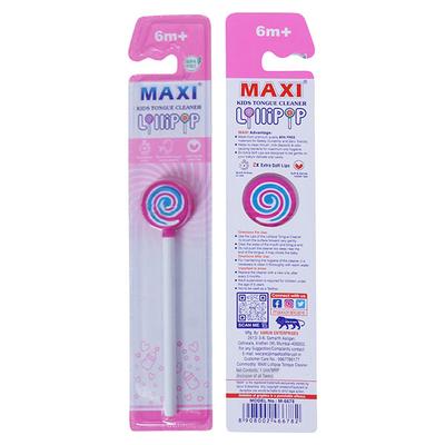 Maxi Kids Tongue Cleaner - Lollipop (Buy 1 Get 1 Free) - Baby Oral Care