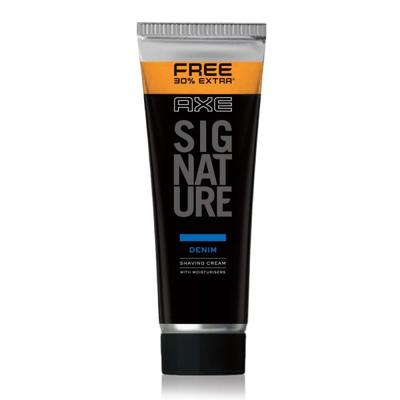 Axe Denim Shaving Cream 60 gms+30% Extra - Shaving Creams