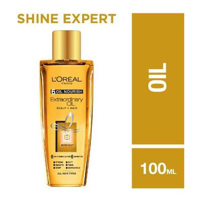 L'OREAL PARIS 6 OIL NOURISH EXTRAORDINARY OIL SCALP + HAIR 100ML - Hair Oils