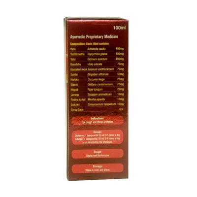 Eazol Cough Syrup 100 ml - Speciality Medicines