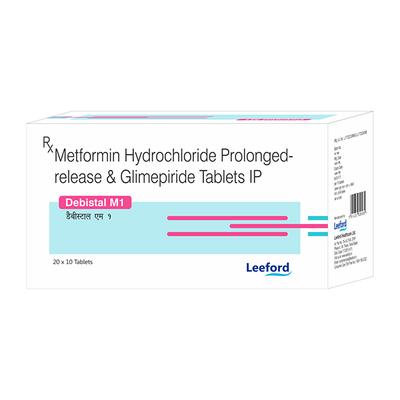 DEBISTAL M 1 Tablet 10's - Diabetes-Ant