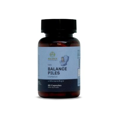 Balance Ayurveda The Balance Piles Capsules 60's - Speciality Medicines
