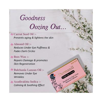 Zenvista Meditech Dermanill Under Eye Cream 15 gm - Kajal & Kohls