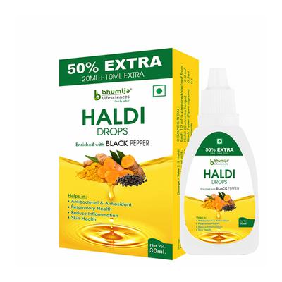 Bhumija Lifesciences Haldi Drops 30 ml - Herbal Dietary Supplement