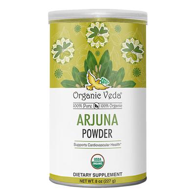 Organic Veda Arjuna Powder 227 gm - Pure Herbs