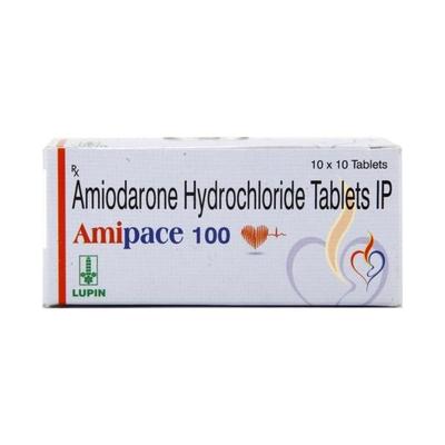 Amipace 100mg Tablet 10'S - Arrhythmiasis
