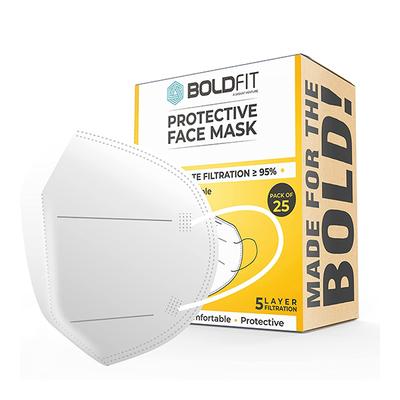 Boldfit Protective Breathable Face Mask 25's - Face Mask