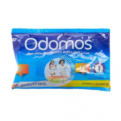 Dabur Advanced Odomos Mosquito Repellent Cream - Vitamin E + Almond Oil 15 gm - Personal Care (Ayush)