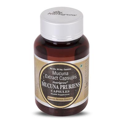 Nutrigrow Mucuna Pruriens Capsule 30's - Herbal Dietary Supplement