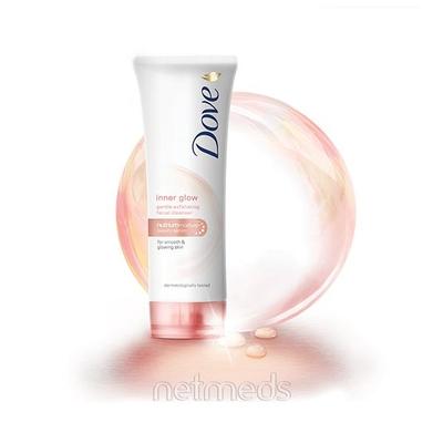 Dove Inner Glow Gentle Exfoliating Face Wash Cleanser 100 ml - Face Wash & Cleansers
