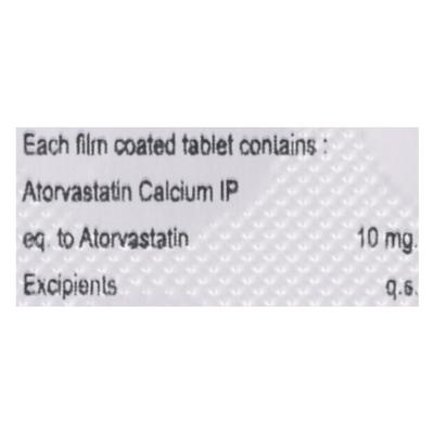 ATORMUST 10mg Tablet 10's - High Cholesterol-Dys