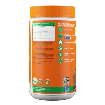 Fast&Up L Carnitine Protein Powder - Creamy Chocolate Flavour 450 gm - Workout Essentials