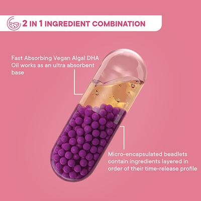 Wellbeing Nutrition Slow 2 in 1 Prenatal Capsule 60's - Women Health