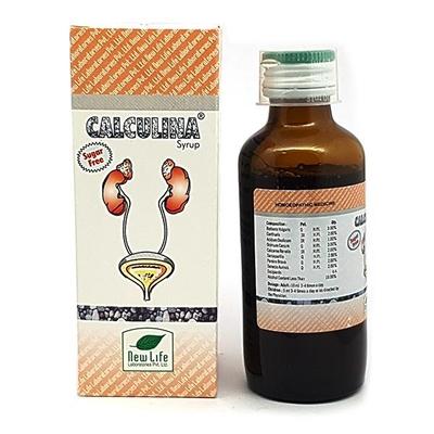 New Life Calculina Sugar Free Syrup 100 ml - Speciality Medicine