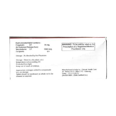 PRECHOICE PLUS Tablet 10's - Neuropathic Pain-Dru