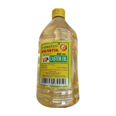 Padmavati Swastik Castor Oil 400 ml - Essential Oils