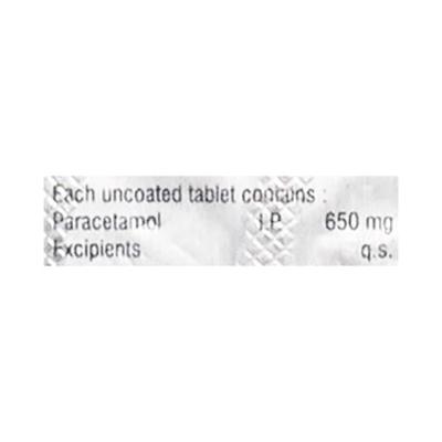 PAZITOP 650 Tablet 10's - Fever-Non