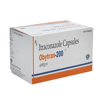 OBYTRAN 200 Capsule 10's - Fungal Infections-Anf