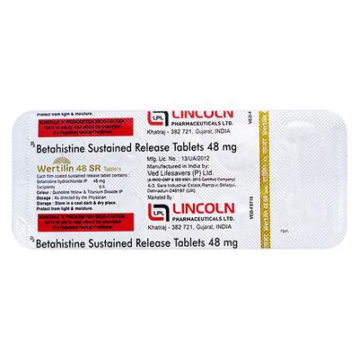 Wertilin 48 SR Tablet 10's - Vertigo-Ant