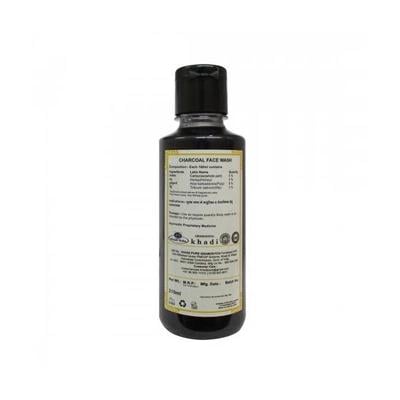 Khadi Pure Herbal Face Wash - Charcoal (Pack of 2 x 210 ml) - Face Wash & Cleansers