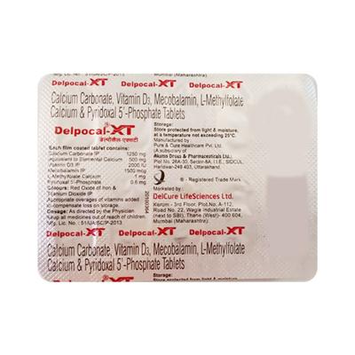 Delpocal XT Tablet 10'S - Supplements-Cal