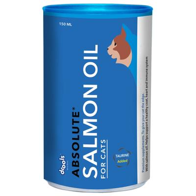 Drools Absolute Salmon Oil Syrup for Cats 150 ml - Petfood