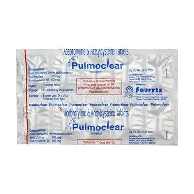 Pulmoclear Tablet 10'S - Asthma/COPD-Ast