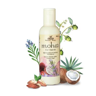 Moha 5-in-1 Hair Oil 200 ml (Buy 1 Get 1 Free) - Hair Oils